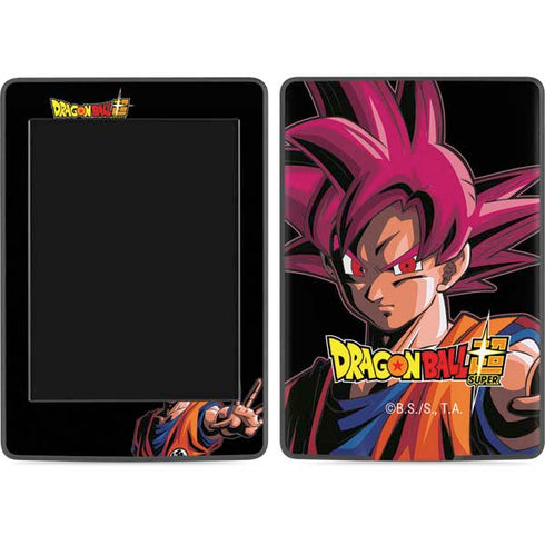 Dragon Ball Super Goku Portrait Super Sayan 4 Amazon Kindle Skin